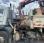 Benne basculante de chantier et de TP Mercedes AXOR 1828 BENNE GRUE FASSI