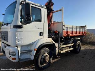 Benne basculante de chantier et de TP MAN TGM