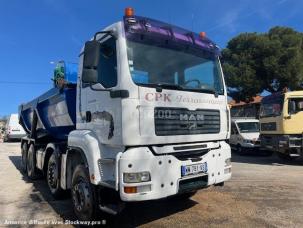 Benne basculante de chantier et de TP MAN TGA