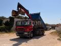 Benne basculante de chantier et de TP DAF CF85