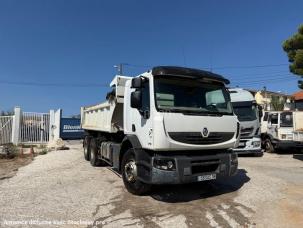 Benne basculante de chantier et de TP Renault Premium