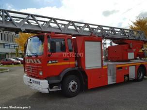 Fourgon bâché avec parois rigides Renault MIDLINER M230 TI ÉCHELLE PIVOTANTE AUTOMATIQUE 30 mètres