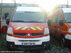 Fourgon avec parois et toit rigide Renault MASTER -VSAV-3461ZN76