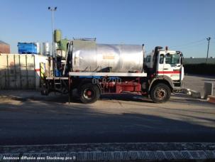 Voirie Renault MAXTER G270 AVEC RÉPANDEUSE RINCHEVAL (ME605)