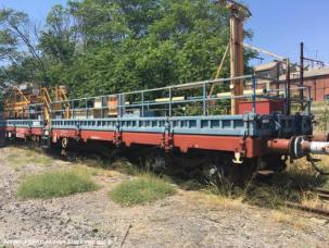 Matériel de chantier Wagon Plateforme Catenaire- PVI (s/n: 80879799057-5)