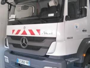Benne à ordure ménagères BOM 19T MERCEDES SEMAT/MANJOT