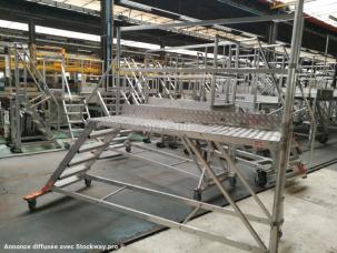 LOT DE 3 PLATEFORME D'ACCÈS 290290 / 281735 / 281732