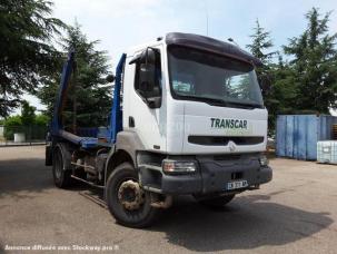 Benne basculante de chantier et de TP PORTEUR RENAULT KERAX 19 T MULTIBENNE