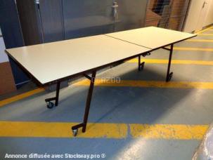 Autres pièces TABLE PLIANTE TYPE PING PONG SUR ROULETTES