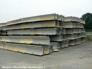 LOT (10) 350 MINIGUARDES DE 1.50 M PLUS 4 EMBOUTS (TOTAL 525 MÈTRES) MARQUE SOLOSAR