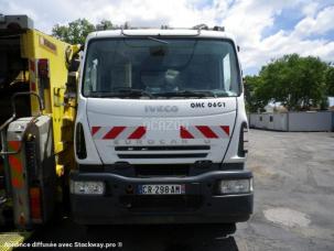 Benne basculante de chantier et de TP Iveco POUR FERRAILLE