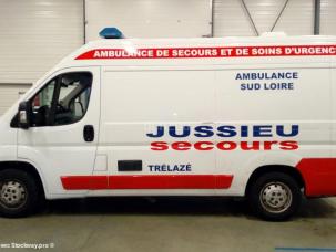 Ambulance (pour personne couchée) Peugeot Boxer