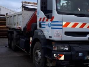 Benne basculante de chantier et de TP Renault Kerax