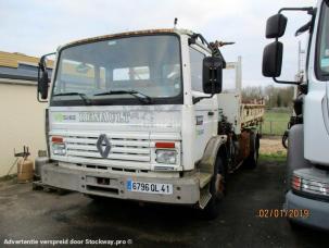 Benne basculante de chantier et de TP Renault M150