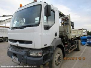 Benne basculante de chantier et de TP Renault Kerax