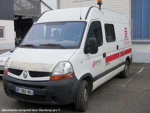 Fourgon avec parois et toit rigide Renault Master