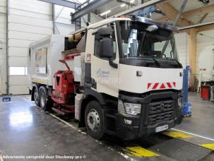Benne à ordure ménagères Renault C380 P6X2 E6