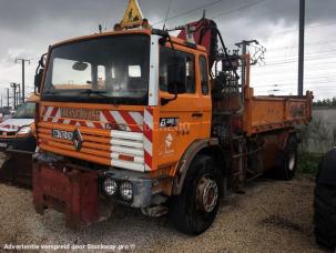 Benne basculante de chantier et de TP Renault G280