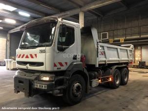 Benne basculante de chantier et de TP Renault Kerax