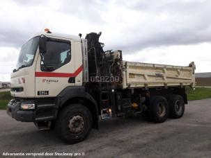 Benne basculante de chantier et de TP Renault Kerax