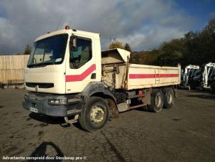 Benne basculante de chantier et de TP Renault Kerax