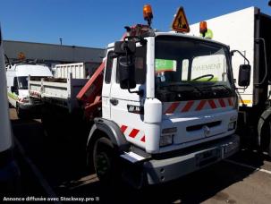 Benne basculante de chantier et de TP Renault M150