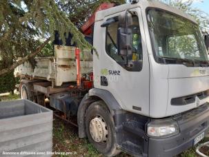 Benne basculante de chantier et de TP Renault 210.19