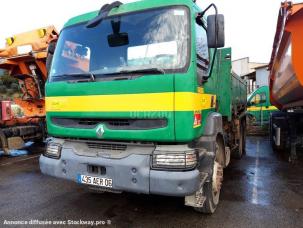 Benne basculante de chantier et de TP Renault KERAX300