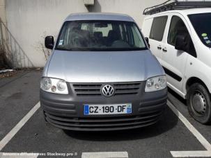 Fourgon avec parois et toit rigide Volkswagen Caddy