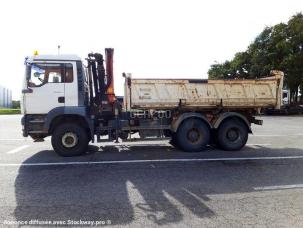 Benne basculante de chantier et de TP MAN 26.313