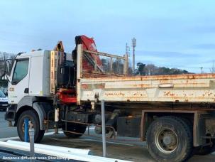 Benne basculante de chantier et de TP Renault KERAX380