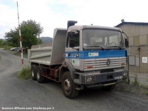 Benne basculante de chantier et de TP Renault G300