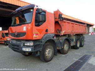 Benne basculante de chantier et de TP Renault Kerax