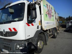 Benne basculante de chantier et de TP Renault Premium