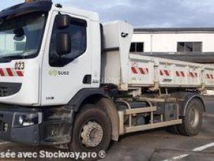 Benne basculante de chantier et de TP Renault Premium