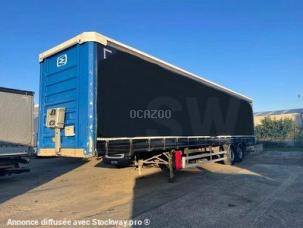 Fourgon bâché avec parois rigides Fruehauf DEBACHABLE