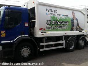 Benne à ordure ménagères Renault D WIDE