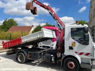 Benne basculante de chantier et de TP Renault Midlum