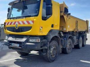 Benne basculante de chantier et de TP Renault Kerax