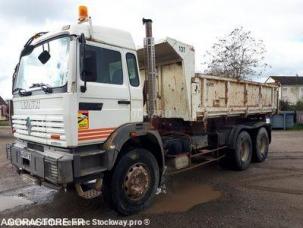 Benne basculante de chantier et de TP Renault G300