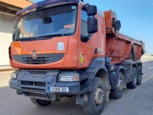 Benne basculante de chantier et de TP Renault Kerax