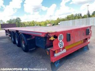Fourgon bâché avec parois rigides Trouillet PLATEAU PORTE CONTAINERS