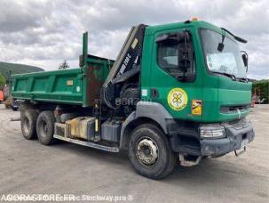 Benne basculante de chantier et de TP Renault KERAX380