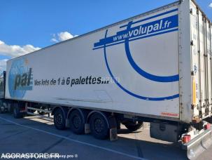 Fourgon bâché avec parois rigides nc