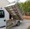 Benne basculante de chantier et de TP Renault Master