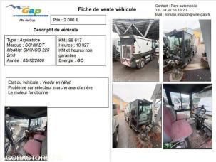 Voirie Schmidt SWINGO 225 2M3 