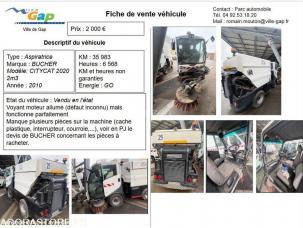 Voirie Bucher Schoerling CITYCAT 2020