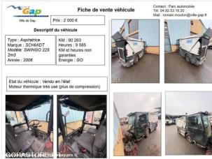 Voirie Schmidt SWINGO 225