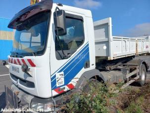 Benne basculante de chantier et de TP Renault Premium
