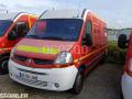 Fourgon avec parois et toit rigide Renault Master